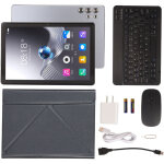 Tablet pc 10. 1 pouces android 13 4g lte 12gb ram 256gb rom double appareil photo clavier souris inclus ...