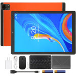 Tablette android 12 10, 1 pouces 2 en 1, 6gb 128gb, clavier 5g wifi, processeur 10 c?urs, chargeur us ...