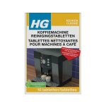 Hg - tablettes nettoyantes pour machines  caf (10pcs)