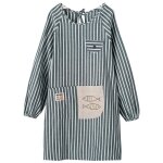 Tablier de cuisine � manches longues pour femmes avec poches