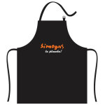 Tablier noir plancha simogas