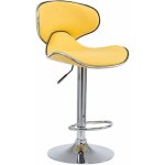 Tabouret de bar chaise de bar hauteur réglable avec repose pieds en synthétique jaune et métal 100000080 ... Tabouret de bar chaise de bar hauteur réglable avec repose pieds en synthétique jaune et métal 100000080 ...