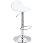 Clp - tabouret de cuisine en cuir eco avec pivot et pas r�glables dans diff�rentes couleurs couleur : ...