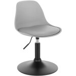 Woltu - tabouret de bar en similicuir chaise de bar tabouret rotatif pour bar, cuisine, bistro comptoir, ...