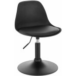 Woltu - tabouret de bar en similicuir chaise de bar tabouret rotatif pour bar, cuisine, bistro comptoir, ...