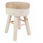 Paris prix - tabouret design en bois 'lagoon' naturel