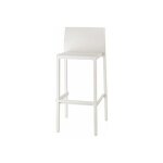 Scab - tabouret design, tabouret jardin kate 65cm design blanc en plastique design