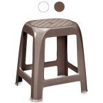 Tabouret elfo tortora 41x35 h 46 stefanpl