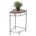Dandibo - tabouret � fleurs mosa�que �tag�re d'angle 62 cm porte - fleurs 12013 table d'appoint porte ...