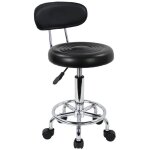 Tabouret pivotant � roulettes tabouret roulant fauteuil pivotant chaise de bureau r�glable en hauteur ...