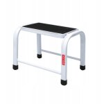 Tabouret, plateforme de travail, tabouret antidrapant, chelle escamotable, 1 marche, 150 kg, baulich ...