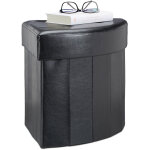 Tabouret avec rangement pouf pliant pliable rembourré couvercle repose - pieds hxlxp: 38 x 38 x 38 cm, ... Tabouret avec rangement pouf pliant pliable rembourré couvercle repose - pieds hxlxp: 38 x 38 x 38 cm, ...