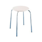 Tabouret rond salle de bain , si�ge de douche exclusif wenko pour la cuisine ou salle de bains, pieds ...
