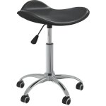 Vidaxl - tabouret de salon et spa tabouret de bar - chaise fauteuil de bar noir similicuir Vidaxl - tabouret de salon et spa tabouret de bar - chaise fauteuil de bar noir similicuir
