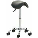 Tabouret de travail reno similicuir gris