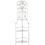Tagre angle extrieur pour plantes et accessoires 4 niveaux solution de rangement pour balcon ou jardin ...