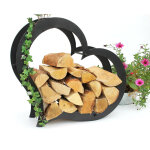 Dandibo - tagère à bois intérieur métal coeur support de bois de cheminée 66 cm 190135 panier à bois ... Dandibo - tagère à bois intérieur métal coeur support de bois de cheminée 66 cm 190135 panier à bois ...