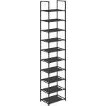 Songmics - tagre chaussure  10 niveaux, range - chaussure, porte - chaussure, meuble de rangement, ...