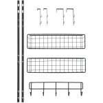 Tag�re de cuisine multifonction � suspendre wenko support � �pices, porte torchons, etag�re de porte, ...