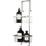 Tagre de douche et salle de bain, organisateur - serviteur de douche  suspendre, rangement de bain ...