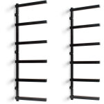 Xpotool - tag�re lourde en m�tal 6 niveaux pour stockage de bois rack cantilever de 50kg par niveau produits ...