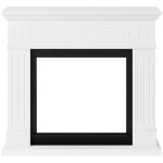 Tagu - habillage de chemine pour powerflame modle larsen ? blanc pur