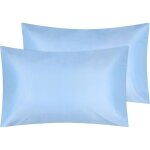 Taie d'oreiller 50 x 75 cm lot de 2 housse oreiller facile � laver microfibre doux et bross� avec respirante ...