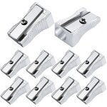 Taille - crayon 10 pi�ces en alliage d'aluminium � trou unique taille - crayon manuel en m�tal mini taille ...