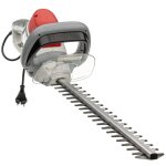 Taille - haie lectrique 600w double lame 55 cm poigne ergonomique pivotante frein lectrique ikra