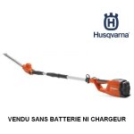 Husqvarna - taille - haie sur perche  batterie 120itk4 - h nu