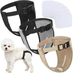 Taille: xl paquet de 3 couches pour chien culottes menstruelles pour chien femelle pantalon pour chien ...