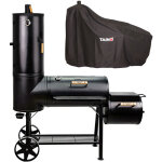 Taino - chief 130kg ensemble de fumeur couvercle barbecue au charbon de bois Taino - chief 130kg ensemble de fumeur couvercle barbecue au charbon de bois