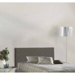 Talamo italia tte de lit cleo, tte de lit en simili cuir au mur, 100% made in italy, convient pour ...