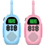 Talkies - walkies pour enfants, jouets rechargeables pour gar�ons et filles de 3 � 12 ans, radio bidirectionne ...