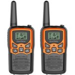 Talkie - walkie longue port�e - randonn�e, camping, usage domestique - pack de 2 (orange) - communication ...