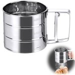 Tamis de farine acier inoxydable, passoire cuisine tamis farine 250 grammes, tamis cuisine pour filtrer ...