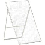 Tamis de jardin acier galvanis vidaxl