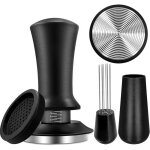 Tamper � caf� 51 mm, tampon � expresso avec r�glage de l'�chelle, tampon � caf� en acier inoxydable, ...