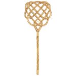 Tapette � tapis en rotin