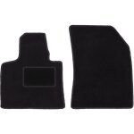 Tapis avant noirs pour : citroën c4 picasso ii monospace (2013 - ) Tapis avant noirs pour : citroën c4 picasso ii monospace (2013 - )