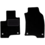 Tapis avant noirs pour : fiat panda iii à hayon (2012 - ) Tapis avant noirs pour : fiat panda iii à hayon (2012 - )