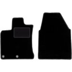 Tapis avant noirs pour : nissan qashqai i j10 crossover (2006 - 2013) Tapis avant noirs pour : nissan qashqai i j10 crossover (2006 - 2013)