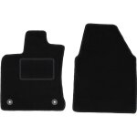 Tapis avant noirs pour : nissan qashqai j10 i crossover (2006 - 2013) Tapis avant noirs pour : nissan qashqai j10 i crossover (2006 - 2013)