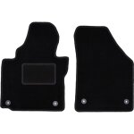 Tapis avant noirs pour : volkswagen touran i monospace (2004 - 2010) Tapis avant noirs pour : volkswagen touran i monospace (2004 - 2010)