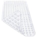 Vurahome - tapis de baignoire antid�rapant sensible � la peau 88x39cm, tapis de bain antid�rapant sans ...
