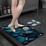 Tapis de bain diatomite, tapis de bain antidérapant&merveilleux motifs de pierre en 3d, tapis de bain ... Tapis de bain diatomite, tapis de bain antidérapant&merveilleux motifs de pierre en 3d, tapis de bain ...