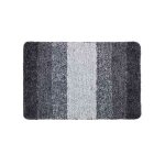 Tapis de bain luso, tapis salle de bain antidrapant, paisseur 18 mm, polyester microfibre, 90x60 cm, ...