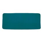 Tapis de bain microfibre 'vitamine' 50x120cm bleu canard
