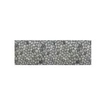 Tapis de bain en mousse sassi, tapis salle de bain antid�rapant, plastique effet pierre, 65x200 cm, gris ...
