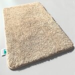 Tapis de bain sky soft sable beige 60 x 100 cm